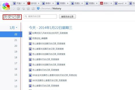 浏览器历史记录查看方法指南
