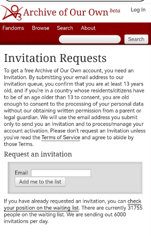 AO3账号注册示意图
