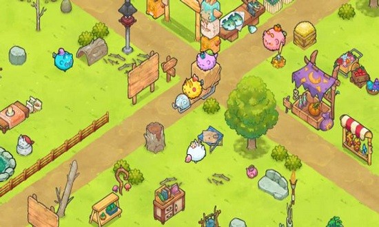 Axie Infinityu4e2du6587u7248(axieu5e7bu60f3u751fu7269)