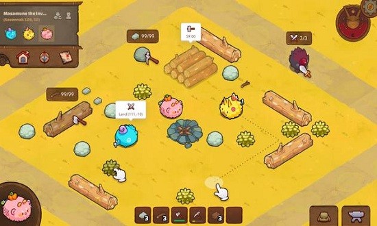 Axie Infinityu4e2du6587u7248(axieu5e7bu60f3u751fu7269)