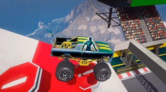 u602au7269u5361u8f66u7adeu8d5bSpider Mega Ramp Car